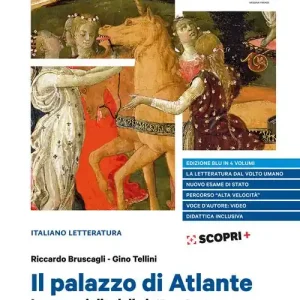 Compra Online Il palazzo di Atlante. Le meraviglie della letteratura. Ediz. blu. Con Antologia della Commedia. Per il triennio delle Scuole superiori vol. 1