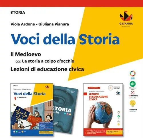 Voci della storia. Con La storia a colpo d‘occhio, Lezioni di Educazione civica. Per la Scuola media. Con e-book. Con espansione online vol. 1 Offerta