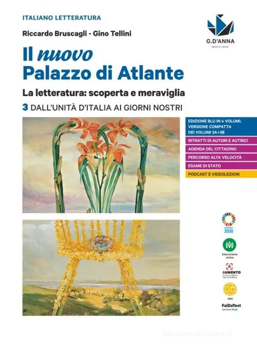 Nuova Collezione Il nuovo palazzo di Atlante. La letteratura scoperta e meraviglia. Per le Scuole superiori vol. 3