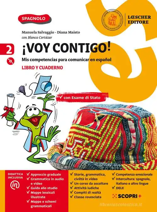 ¡Voy contigo! Mis competencias para comunicar en español. Libro del alumno y Cuaderno de ejercicios. Per la Scuola media. Con e-book. Con espansione online. Con CD-A vol. 2 Quantità Limitata