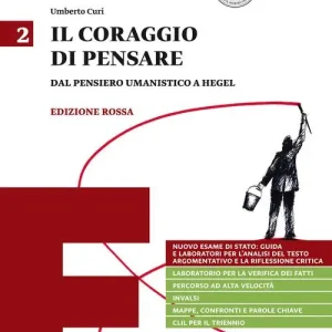 Solo Oggi Il coraggio di pensare. Ediz. rossa. Per i Licei e gli Ist. magistrali. Con e-book. Con espansione online vol. 2