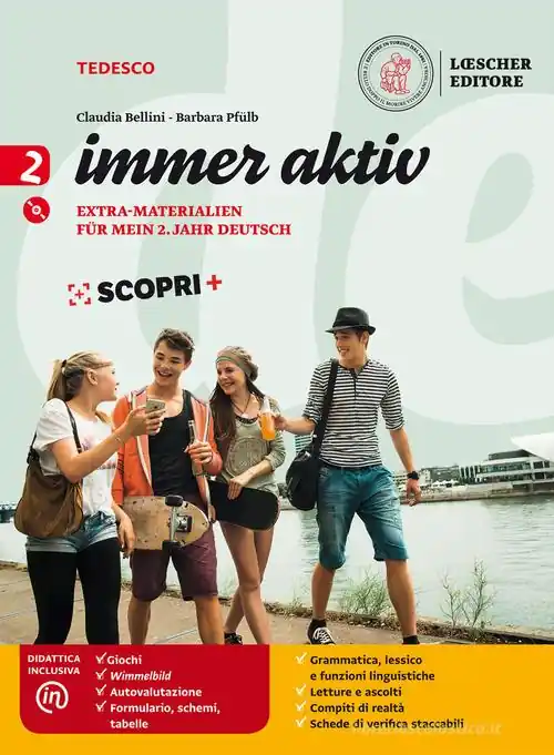 Immer aktiv. Materiali di recupero e rinforzo. Per la Scuola media. Con e-book. Con espansione online. Con CD-Audio vol. 2 Ordina Subito
