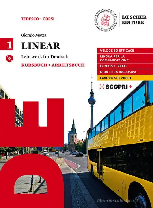 Linear. Lehrwerk für Deutsch. Kursbuch und Arbeitsbuch. Per il triennio delle Scuole superiori. Con CD Audio formato MP3. Con e-book. Con espansione online vol. 1 A Buon Prezzo
