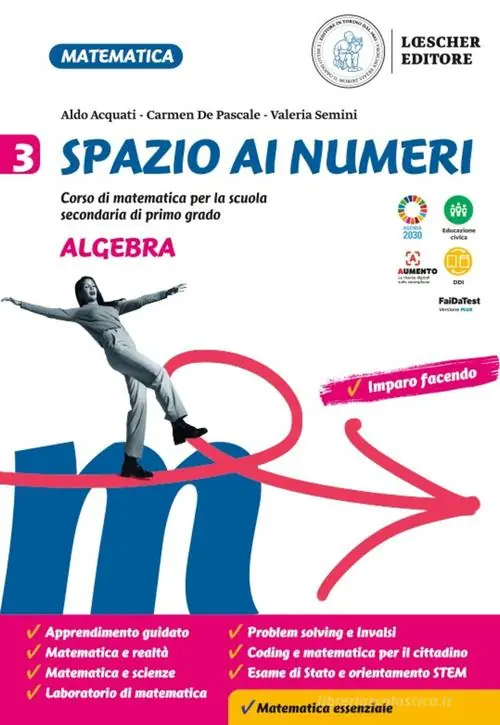 Offerta Limitata Spazio ai numeri. Corso di matematica. Algebra + 3. Geometria. Per la Scuola media. Con e-book. Con espansione online
