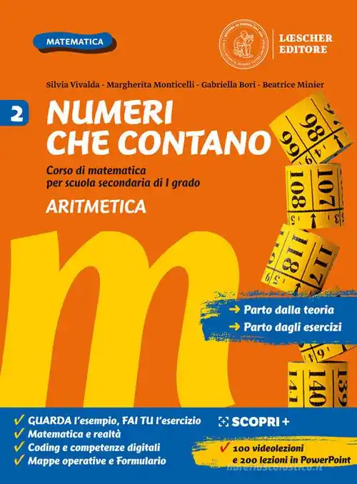 Numeri che contano. Corso di matematica per la scuola secondaria di primo grado. Per la Scuola media. Con e-book. Con espansione online vol. 2 Super Prezzo
