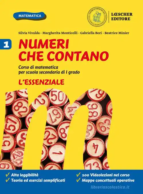 Numeri che contano. Corso di matematica per la scuola secondaria di primo grado. L‘essenziale. Per la Scuola media. Con e-book. Con espansione online vol. 1 Promozione