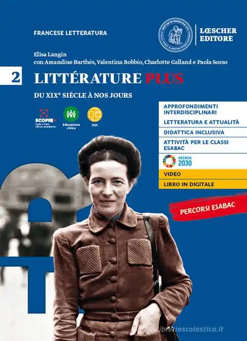 Litterature plus. Per i Licei e EsaBac. Con e-book. Con espansione online vol. 2 Affare