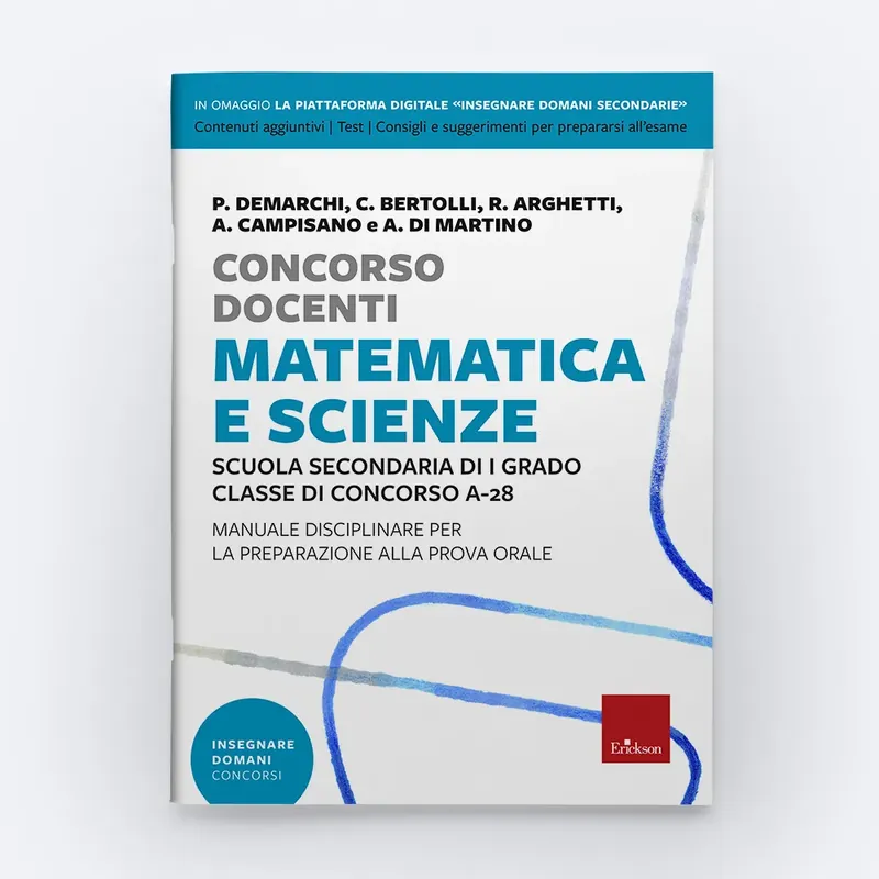 Concorso Docenti - Matematica e Scienze Ultime Pezzi