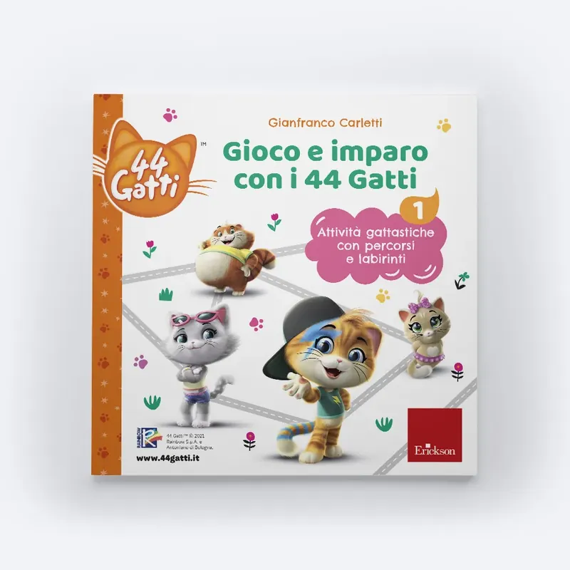 Pagamento Sicuro Gioco e imparo con i 44 gatti - Volume 1