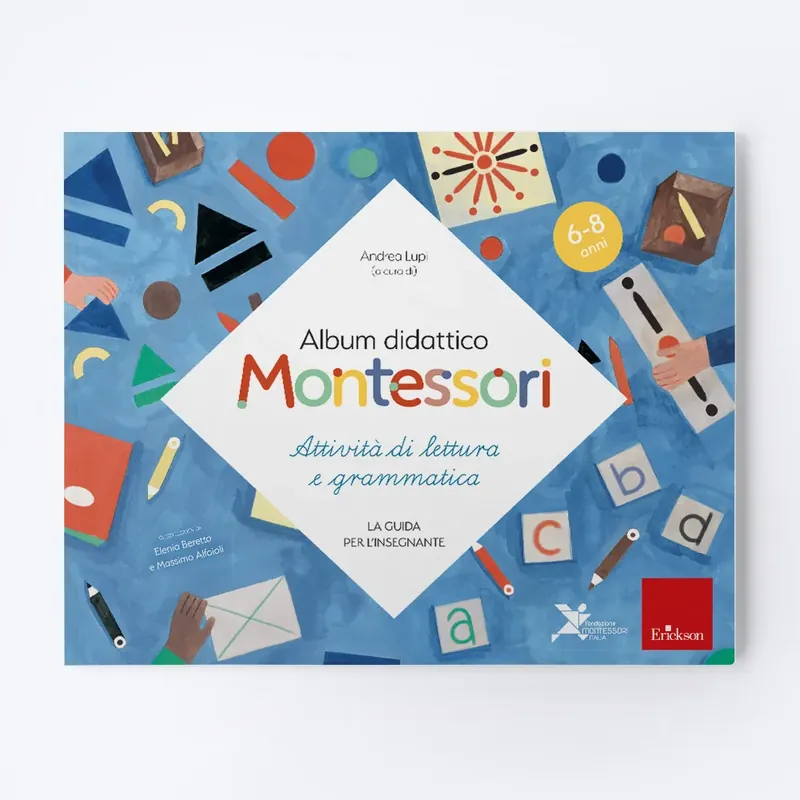 Consegna Rapida Attività di lettura e grammatica - Album didattico Montessori