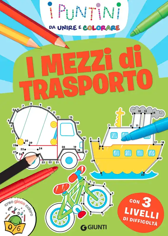 Mezzi di trasporto I puntini Zerosei Non Perdere