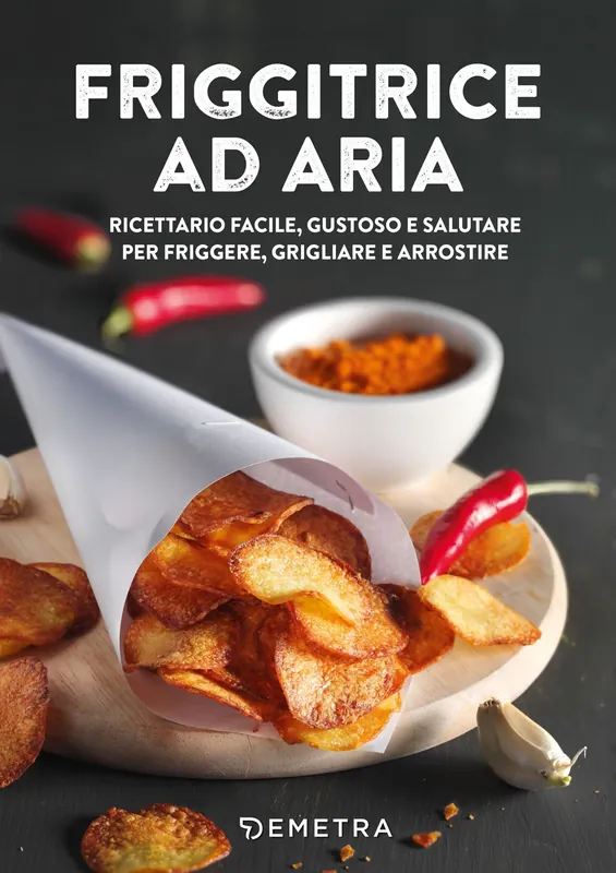 Friggitrice ad aria Ricettario facile, gustoso e salutare per friggere, grigliare e arrostire Prezzo Scontato