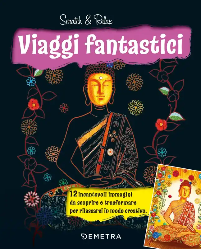 Viaggi fantastici 12 incantevoli immagini da scoprire e trasformare per rilassarsi in modo creativo. Pagamento Sicuro