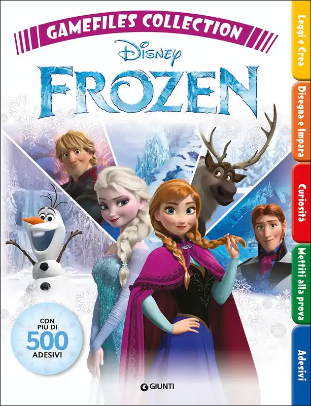 Super Prezzo Frozen - Gamefiles Collection Con più di 500 adesivi