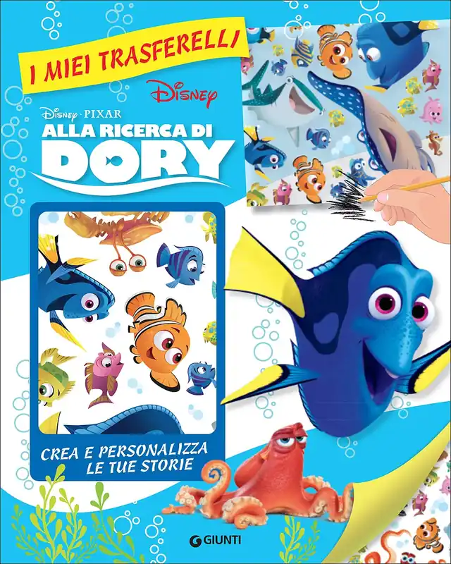 I miei trasferelli - Alla ricerca di Dory Crea e personalizza le tue storie Offerta Speciale