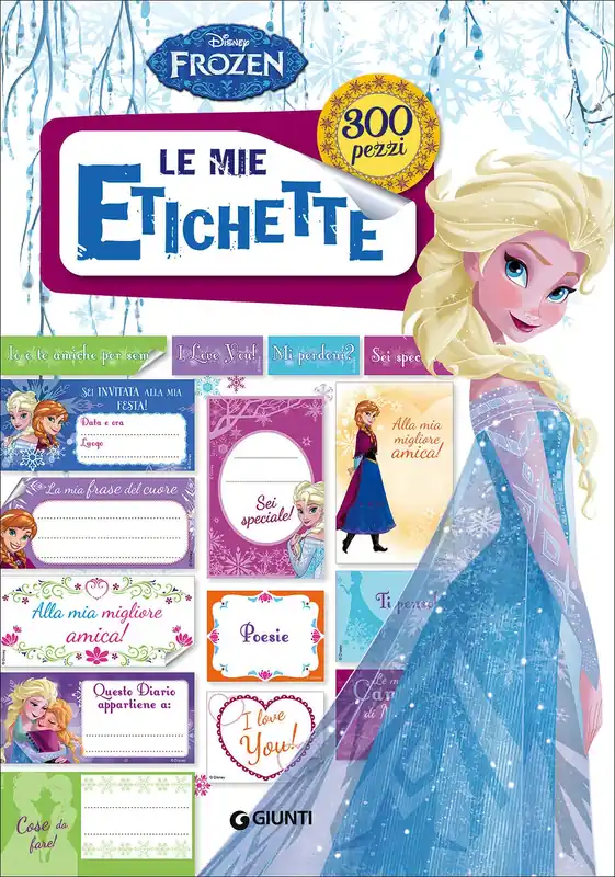 Popolare Le Mie Etichette - Frozen 300 pezzi