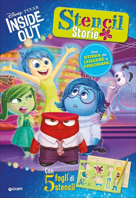 Più Venduto Stencil Storie - Inside Out Una storia da leggere e disegnare - Con 5 fogli di stencil