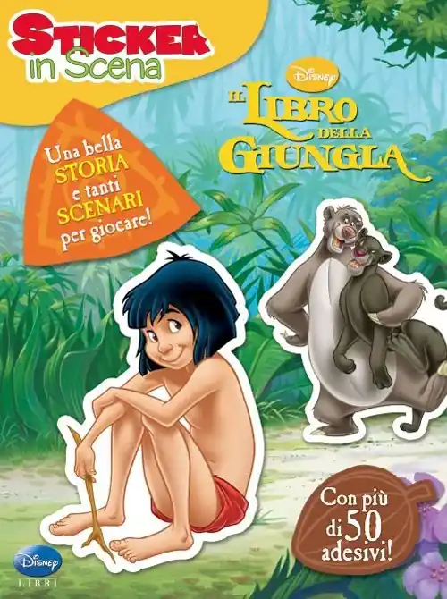 Promozione Esclusiva Il libro della giungla. Sticker in scena. Con adesivi
