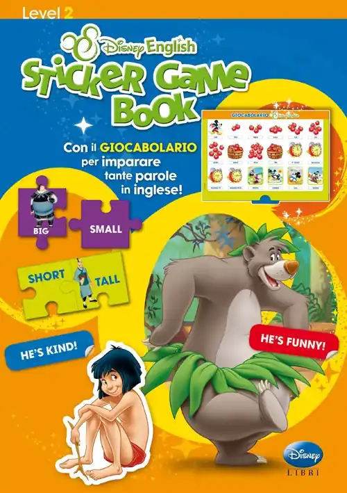 Solo Oggi Sticker game book. Level 2. Con adesivi. Ediz. bilingue