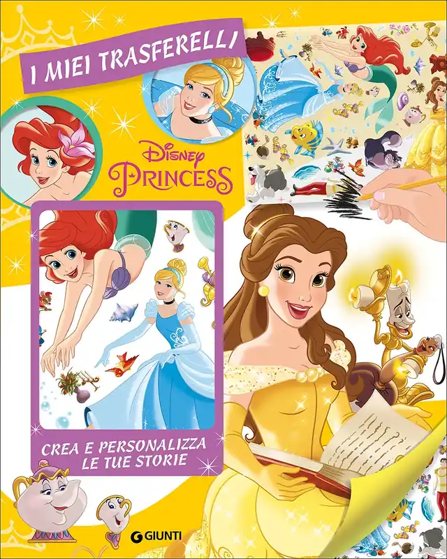 I miei trasferelli - Principesse Crea e personalizza le tue storie Nuovo Arrivo