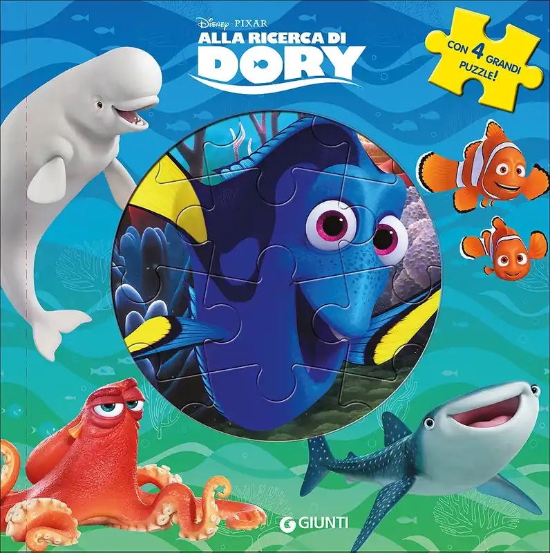 Libri Puzzle - Alla ricerca di Dory Con 4 grandi puzzle! Bestseller
