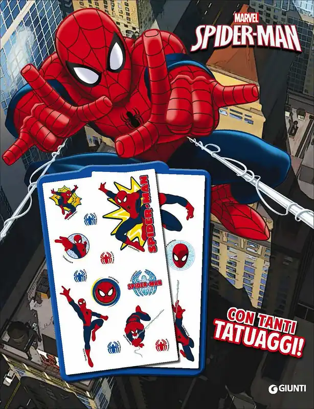 Miglior Prezzo Super Album - Spider-Man Con tanti tatuaggi!