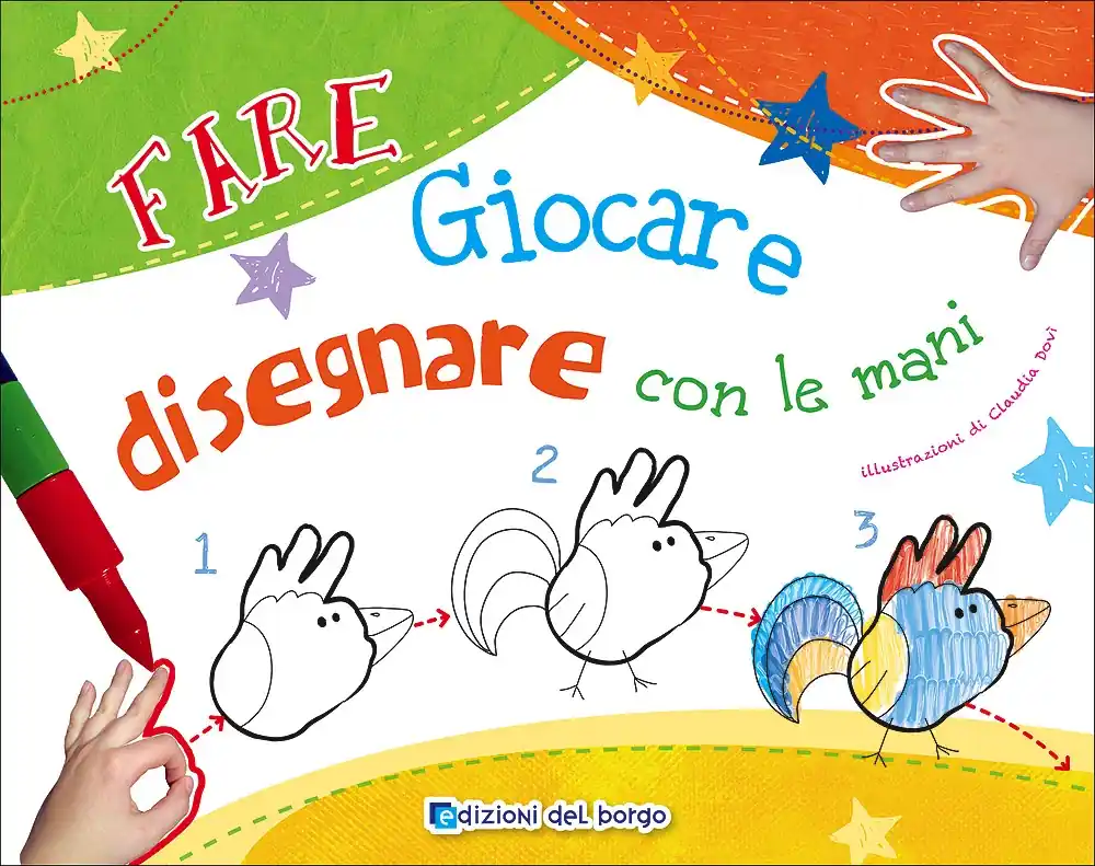 Fare giocare disegnare con le mani Subito Disponibile