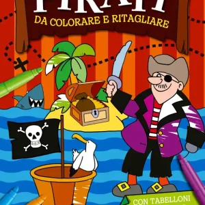 Vendita Finale Pirati da colorare e ritagliare Con tabelloni e pedine per la battaglia navale!