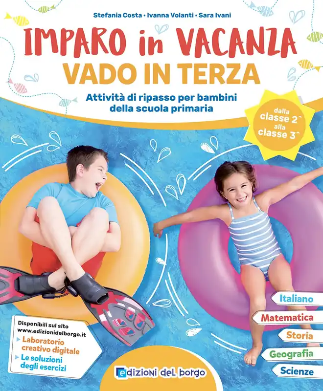 Imparo in vacanza - vado in terza Attività di ripasso per bambini della scuola primaria Pagamento Sicuro