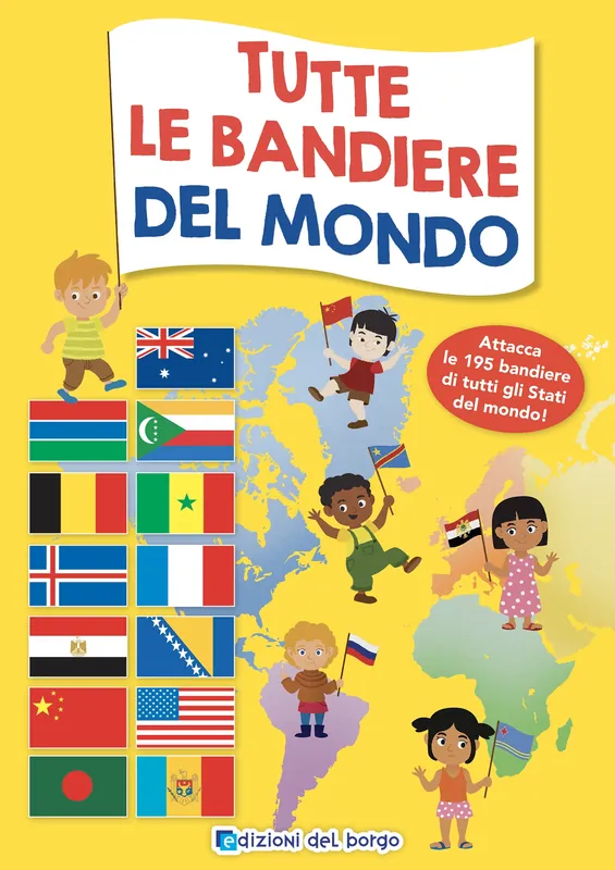 Spedito Oggi Tutte le bandiere del mondo Attacca le 195 bandiere di tutti gli Stati del mondo