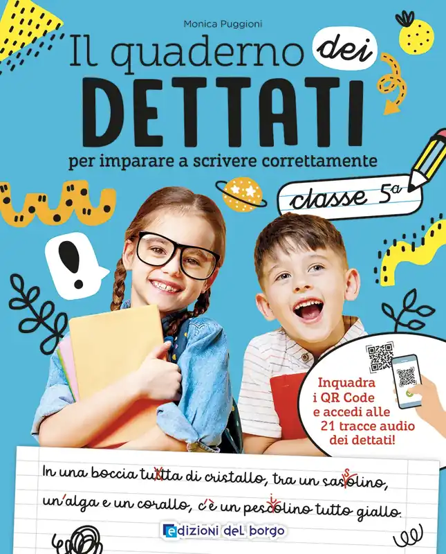 Il quaderno dei dettati classe 5 Acquista Ora