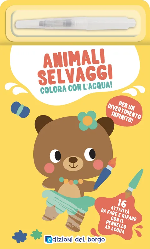 Scelto Dai Clienti Animali selvaggi Colora con l‘acqua