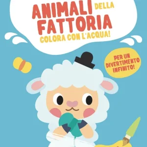 Animali della fattoria Colora con l‘acqua Ultime Pezzi
