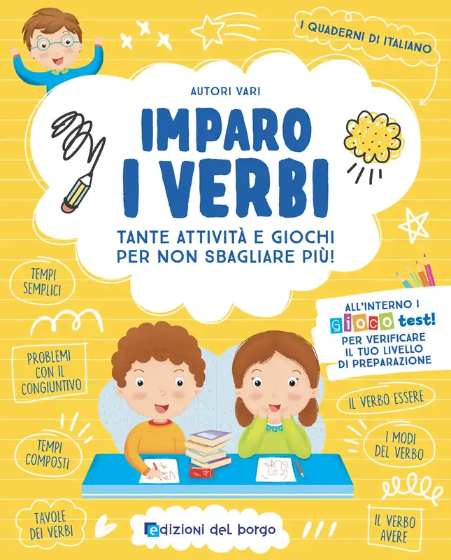 Imparo i verbi Tante attività e giochi per non sbagliare più! Miglior Prezzo