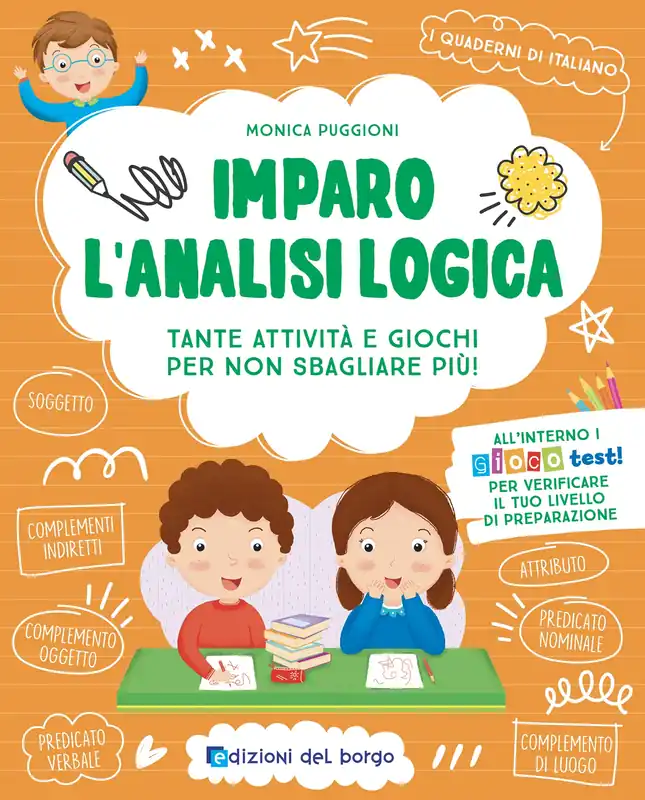 Imparo l‘analisi logica Tante attività e giochi per non sbagliare più! Miglior Prezzo