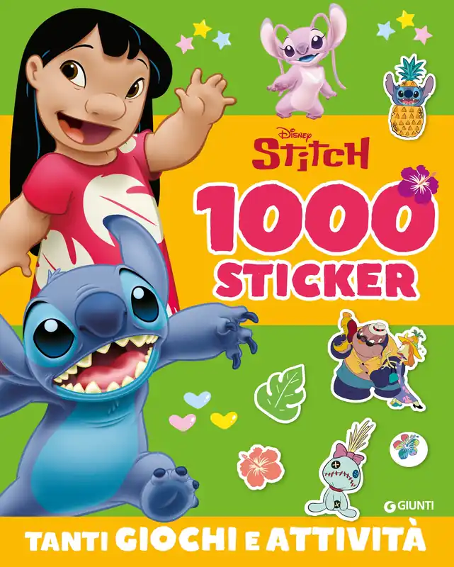 Stitch 1000 Sticker Tanti giochi e attività Consegna Rapida