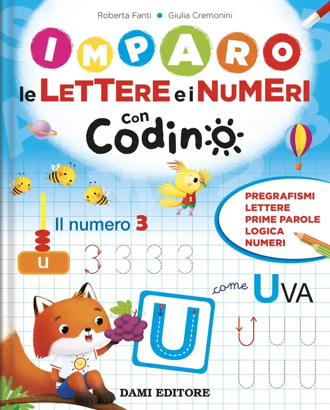 Ordina Subito Imparo le lettere e i numeri con Codino