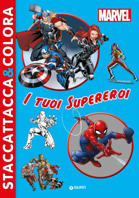 Marvel Staccattacca&colora I tuoi supereroi Prezzo Conveniente