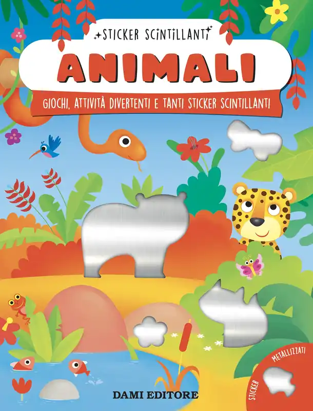 Offerta Del Giorno Animali Giochi, attività divertenti e tanti sticker scintillanti