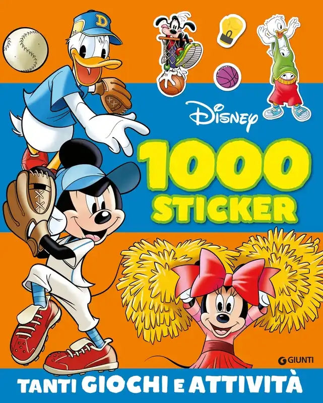 Mickey 1000 Sticker Tanti giochi e attività Offerta Lampo