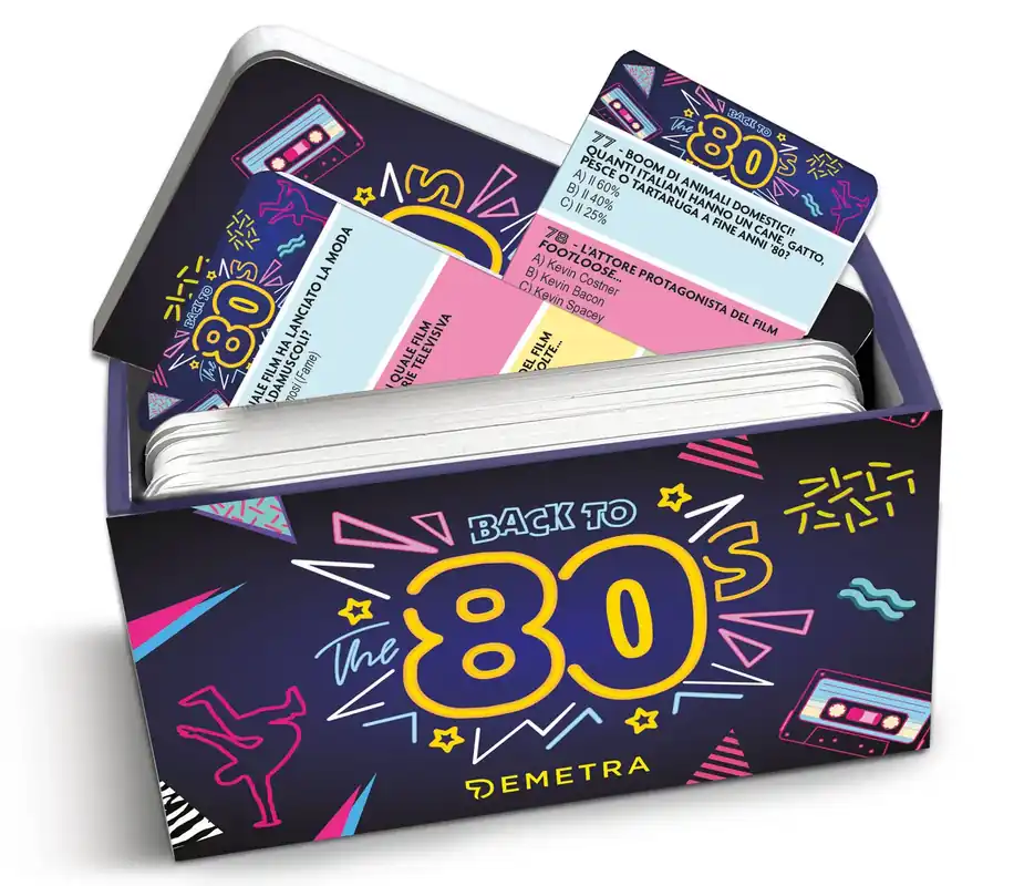 Occasione Back to the 80s il grande quiz degli anni Ottanta