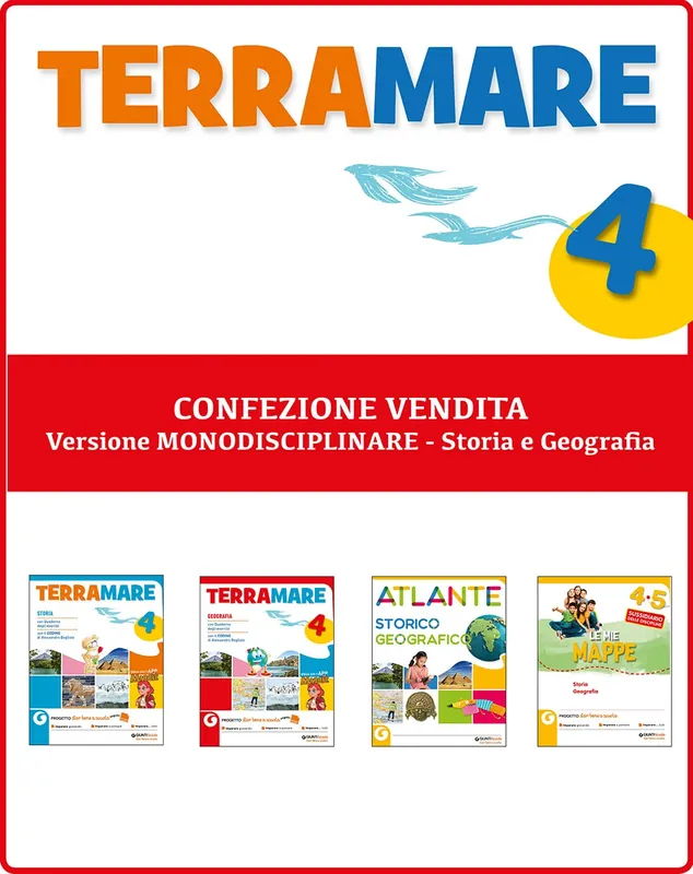 Pagamento Sicuro Terramare 4 - Confezione vendita - VERSIONE MONODISCIPLINARE - STORIA E GEOGRAFIA