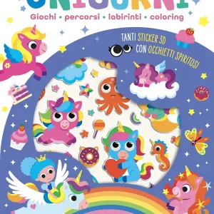 Unicorni Giochi, percorsi, labirinti, coloring Subito Disponibile