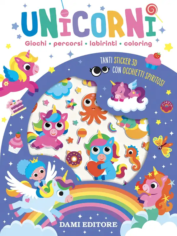 Unicorni Giochi, percorsi, labirinti, coloring Subito Disponibile