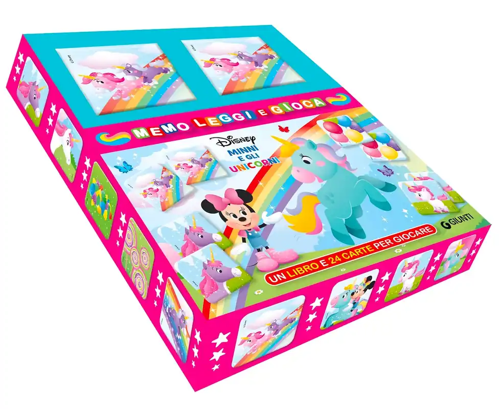 A Buon Prezzo Minni e gli Unicorni Memo Book Memo Leggi e Gioca - Un libro e 24 carte per giocare