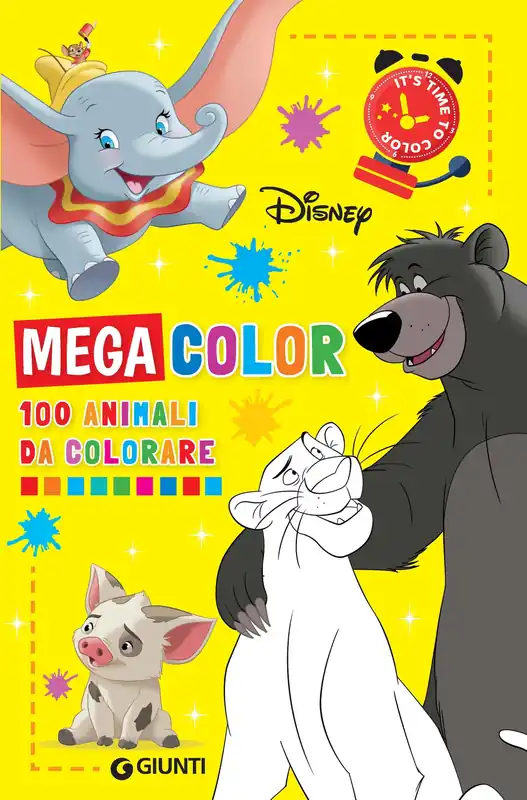 Popolare Mega color Disney 100 animali da colorare