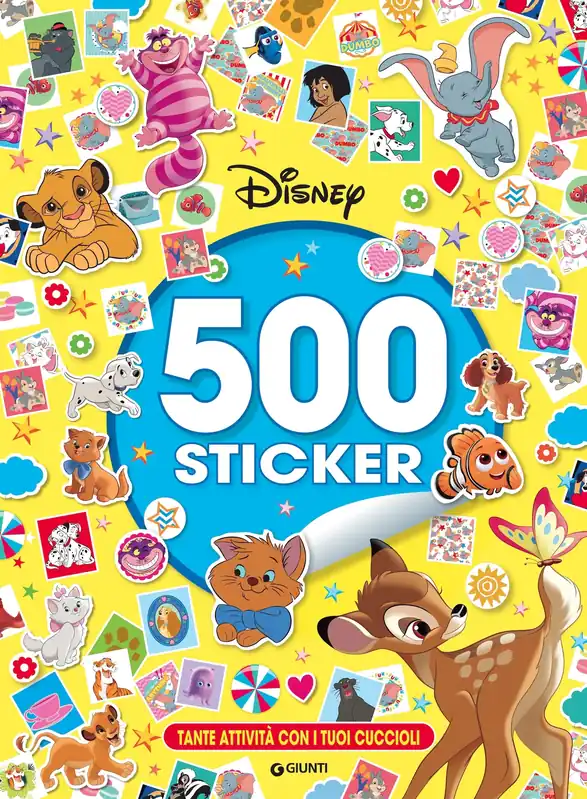 Offerta Cuccioli 500 Sticker Disney - Tante attività con i tuoi cuccioli