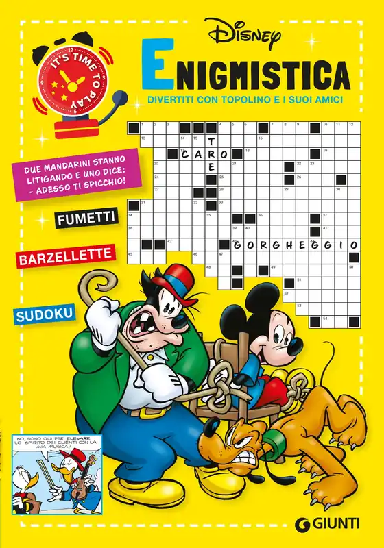Saldi Enigmistica Disney Divertiti con Topolino e i suoi amici Fumetti Barzellette Sudoku