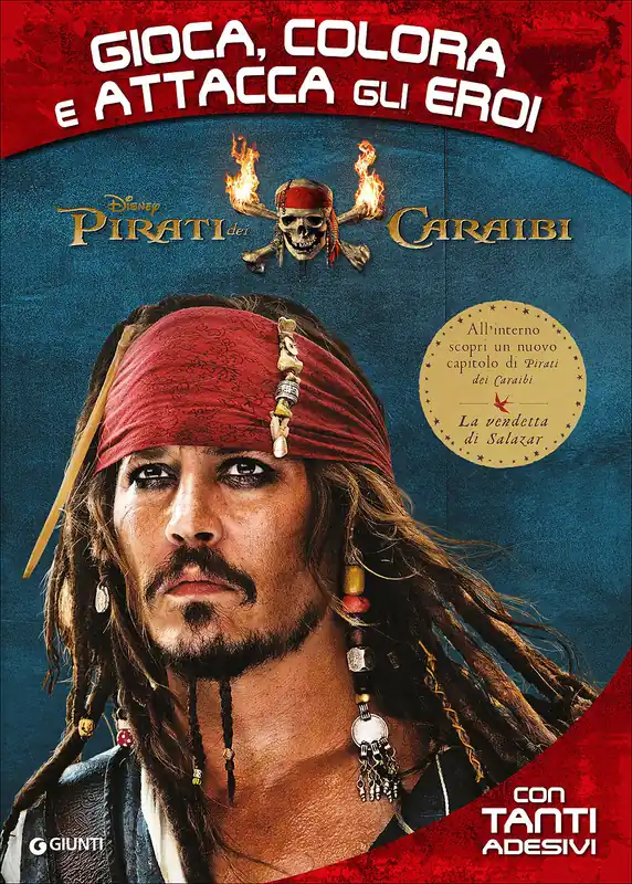 Prezzo Scontato Attacca gli eroi - Pirati dei Caraibi. Gioca, colora e attacca gli eroi Con tanti adesivi