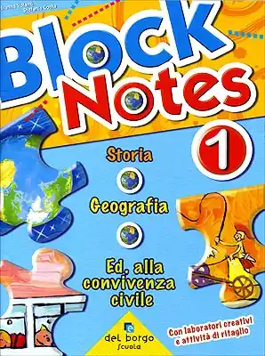 Acquista Ora Block Notes Storia Geografia Ed. alla convivenza civile 1 Con laboratori creativi e attività di ritaglio